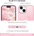 BENTOBEN iPhone 15 Plus Case, Tender Pink Slim Shockproof Magnetic Cover, Compatible with MagSafe for Women & Men.
