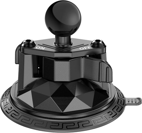 VAZESWIN 1" Ball Twist-Lock Suction Cup Mount, 3.5" Large Suction Cup Base for