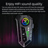 Y10 Motorcycle Helmet Bluetooth Headset with HiFi Stereo Sound,Noise Reduction,1000mAh Battery,Helmet Bluetooth Headset Speakers with RGB,IPX6 Waterproof,Hand Free,Easy Set Up