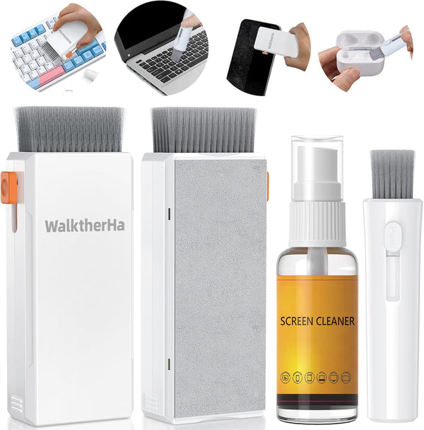 WalktherHa Keyboard Cleaner Laptop Cleaning Kit, All in One Keyboard Cleaning Kit with