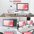 2 Across-Star Dual-Monitor Stand for Desk - Large Adjustable Length and Angle Riser for Monitors, Double Computer