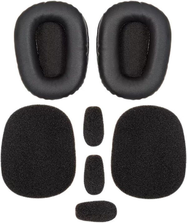 Global Teck Cushions Blue Parrot B450 IP54 Truck Driver Bluetooth Headset Replacement Kit, 7pcs Cushion Kit #GTW