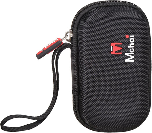 Mchoi Hard Carrying Case for Carson MicroFlip 100x-250x LED & UV Lighted Pocket Microscope, Shockproof Travel Case Only