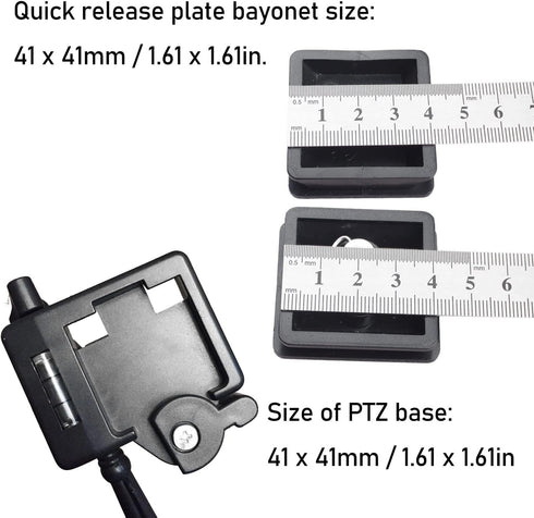41x41mm Tripod Quick Release Plate Replacement Parts for Camera Mounting