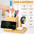 Wireless Charger for Apple Charging Station, Multiple Devices with PD 22.5W Adapter for iPhone 15/14/13/12 Series