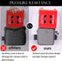 Mini SLR Camera Insert Bag, Shockproof & Pressure-proof Dual Opening Lens Cube Case, Compatible for Canon, Sony, Fuji