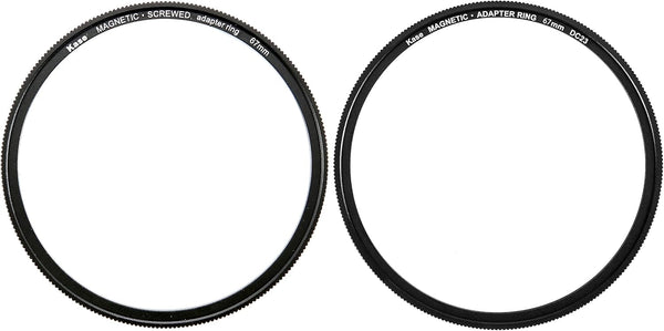 Kase 67mm DIY Adapter Kit, Converts Conventional Screw-in Filter to Magnetic