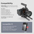 SmallRig Aluminum Power Bank Holder, Powerbank Mount Clamp Compatible with Width Range: 53 mm–84 mm and Thickness