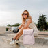 Women’s Waterproof Laptop Backpack for 15.6 Inch Notebook, Travel Commute College (Dusty Pink)