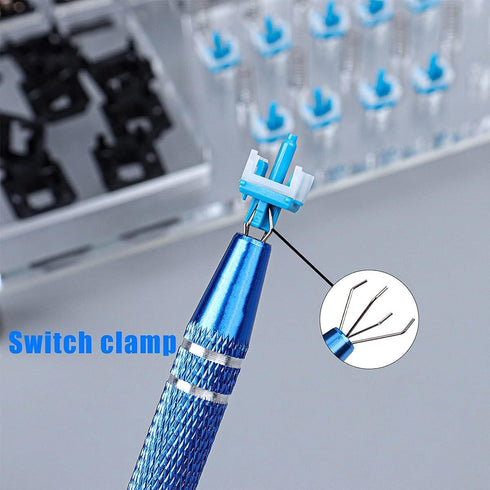 205G0 Keyboard Switches Lube Kit with Switch Opener, Keycaps Puller, Switch Puller for Mechanical Keyboard Cherry MX