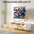 Mounting Dream Soundbar Mount, Sound Bar TV Bracket with Holes/Without Holes, Extends 3.4" to 6.1", Up to 20 LBS