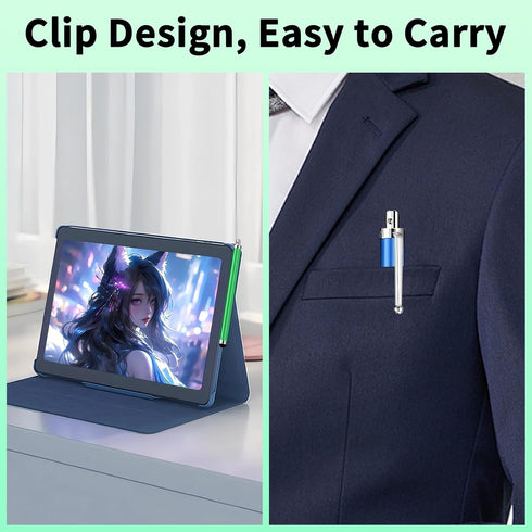 YITIAOXIAOYU 20 Pack Screens,10 Stylus Pen,Stylus Pen for Touchscreen High Precision and Sensitivity for Everyday