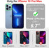 Varikke Detachable Wallet Case for iPhone 13 Pro Max with Card Holder, Fashion Glitter Leather Strap Magnetic Flip