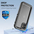 SPORTLINK Compatible with iPhone 12 Mini Waterproof Shockproof Case, Full Body Heavy Duty Rugged Protection