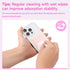 Yojaro 4Pack Silicone Suction Phone Case Mount, Silicon Adhesive Smartphones Stand Sticky, Hands-Free Phone Accessories