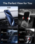 ESR Qi2 15W MagSafe Car Mount Charger, Air Vent/Dashboard Magnetic Wireless Charger for iPhone 15/14/13/12, Black