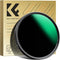K&F Concept 55mm Variable ND3-ND1000 Filter (1.5-10 Stops) with 24 Multi-Layer Coatings for Camera Lens