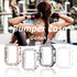 Goton 4-Pack Bling Bumper for Apple Watch Series 3 2 1, 38mm Case, Women Glitter Diamond Protector Cover