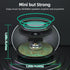SEVENKA 2 Mini Speakers, 3W Portable Water Resistant Wireless Stereo Pairing, Rechargeable Metal Bluetooth Speakers
