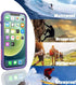 Waterproof Full Body Shockproof Case for iPhone 12 Pro Max with Screen Protector - Purple