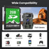 INDMEM 2GB 2 Pack 2GB 4 2G SD Card, Class Flash Memory Card SLC Standard Secure Digital Cards for Old Digital Camera