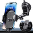 Military-Grade 360° Suction Cup Car Phone Holder, Universal Accessories for Air Vent, Dashboard, Windshield