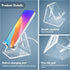 KBPNO 16 15 14 13, Acrylic Phone Stand, Portable Clear Cell Phone Stand, Compatible with Phone Android Smartphone, Pad