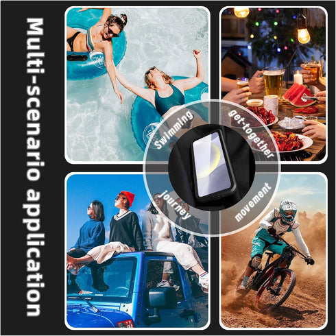 AICase Waterproof Case for Samsung Galaxy S24 (6.1"), MagSafe Snowproof Dustproof Shockproof, IP68 Certified Protection