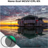 K&F Concept 58mm Circular Polarizing Filter & MC UV Protection Lens Filters Kit (2 pcs) with Cleaning Cloth, Lens Cap