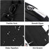 LANDICI 15.6 Inch Laptop Bag Carrying Case, Slim Waterproof Sleeve Cover for MacBook Pro, Black