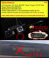 kalakus 0418=77mmx32mm) HD CCD Car License Light Plate Reverse Camera Waterproof Night Vision Rear View Parking Camera
