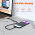 Apple MFi Certified iPhone Charger Extension Cord, 3.3FT Nylon Braided Lightning Adapter for iPhone 14 Pro, 13 Pro, 12,