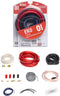 BOSS Audio Systems EK0 0 Gauge Amp Installation Wiring Kit for Car Amplifier, Subwoofers, and Speakers
