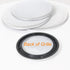 Fielect 2Pcs 8" Speaker Grill Mesh Cover, White SubWoofer Grill Cover with 8 Screws, Car Speaker Guard Protector
