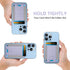 HiWe for MagSafe Wallet, Magnetic Card Holder for iPhone 15/14/13/12 Series, Minimalist Leather Wallet, RFID Blocking