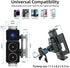 TZZPL 15 Car Phone Holder, Ultra Stable Dashboard Air Vent Cell Phone Car Mount, Watt Dual Coil Fast Charger, Rotating