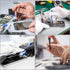 MECCANIXITY 4 in 1 Flexible Pry Opening Tool Kit for LCD Screen Mobile Phone Repair, Black 1set