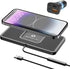REESTECQI 15W Wireless Car Charger Pad, Non-Slip Phone Charger for iPhone 15/14/13/12/11, Samsung S23/S22/S21 [40W Car