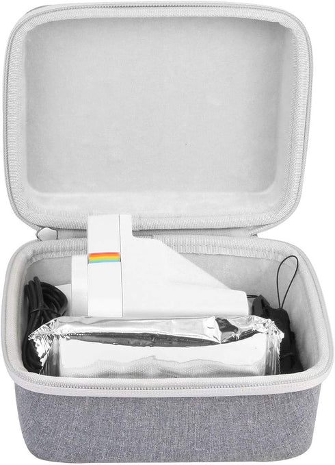khanka Hard Travel Case for Polaroid Originals Now+/Now I-Type/OneStep 2/OneStep+ Instant Film Camera (White)