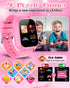 Waterproof Smart Watch for Kids 3-12 Years Old, Girls Toys with 26 Games, Video Camera, Pedometer, Music Player, Alarm