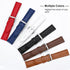 Leather Watch Bands Compatible with Mindrose H80 1.47 inch Smart Watch, Soft Genuine Leather Replacement Wristband for Mindrose H80 Fitness Trackers IP68 for Women Men