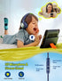 Kids Headphones with Microphone, Wired Over Ear Headsets with Limited Volume 85dB/ 94dB for Boys Girls Teens Children Online School/Travel/iPad/Tablet/Cellphone