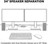 GOgroove Laptop Computer Speakers - SonaVERSE O2 USB Powered Desktop Speakers with Dual Passive Bass