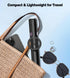 umaakyat 68" 360 Magnetic Selfie Stick Tripod for iPhone,Portable Cell Phone Tripod Stand for Magsafe with Rechargeable