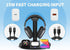 4 in 1 Headphone Stand with 15w Qi Charging Station, Detachable Design for Travel, Home, Hotel
