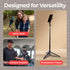 Cinder Brands 12/13/14/15 180 Magnetic Tripod & Selfie Stick with Bluetooth Remote | Foldable Travel Stand for iPhone |