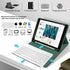 KENKE Case with Keyboard for iPad 9th/8th/7th Generation 10.2 inch 2021/2020/2026, Thin & Light Wireless Bluetooth