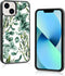 Eucalyptus Summer Case for iPhone 13/14 (6.1") - Cute Green Silicone Ultra Shockproof Phone Cover for Girls & Women.