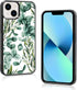 Eucalyptus Summer Case for iPhone 13/14 (6.1") - Cute Green Silicone Ultra Shockproof Phone Cover for Girls & Women.