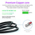 10ft Charger Cord for Fujifilm INSTAX Share SP-2, SP-3, Mini Link 2, Polaroid Zip, HP Sprocket, Kodak Mini/Printomatic.